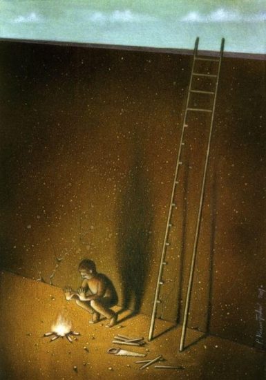 QQOLo4XzWV8 385x550 Философский арт от Pawel Kuczynski