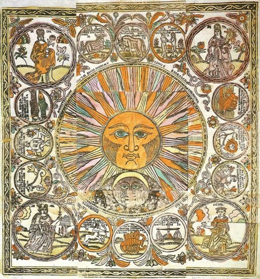 800px Lubok zodiac 513x550 Знаки Зодиака