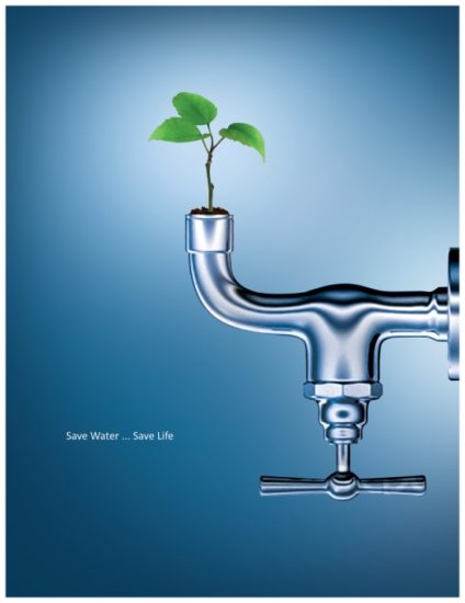 save water 4 by serso 0 424x550 Экологическая реклама   берегите воду, берегите жизнь!