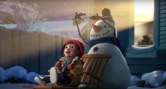 cineplex lily and the snowman 550x294 Лили и Снеговик (Lily & the Snowman)